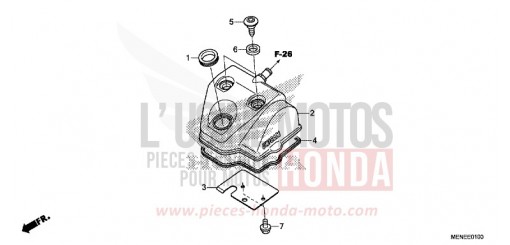 COUVERCLE DE CULASSE CRF450RF de 2015